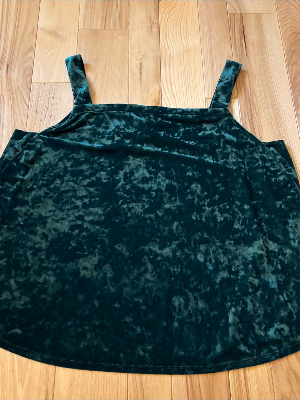 NEW J. Jill Boxwood Green Velvet Tank Top